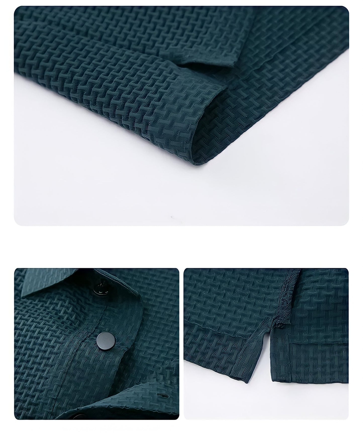 Polo Slim Fit Texturé de Haute Qualité