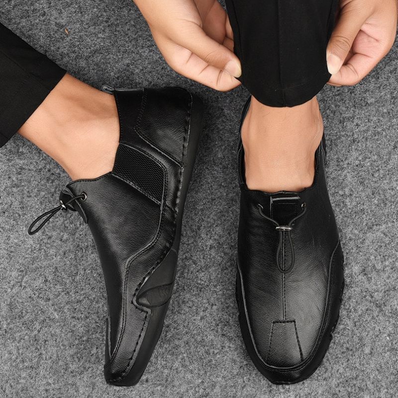 Alonso - Baskets en Cuir Élégantes avec Adaptfit