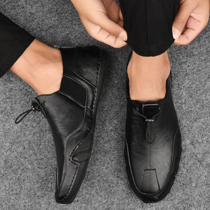 Alonso - Baskets en Cuir Élégantes avec Adaptfit