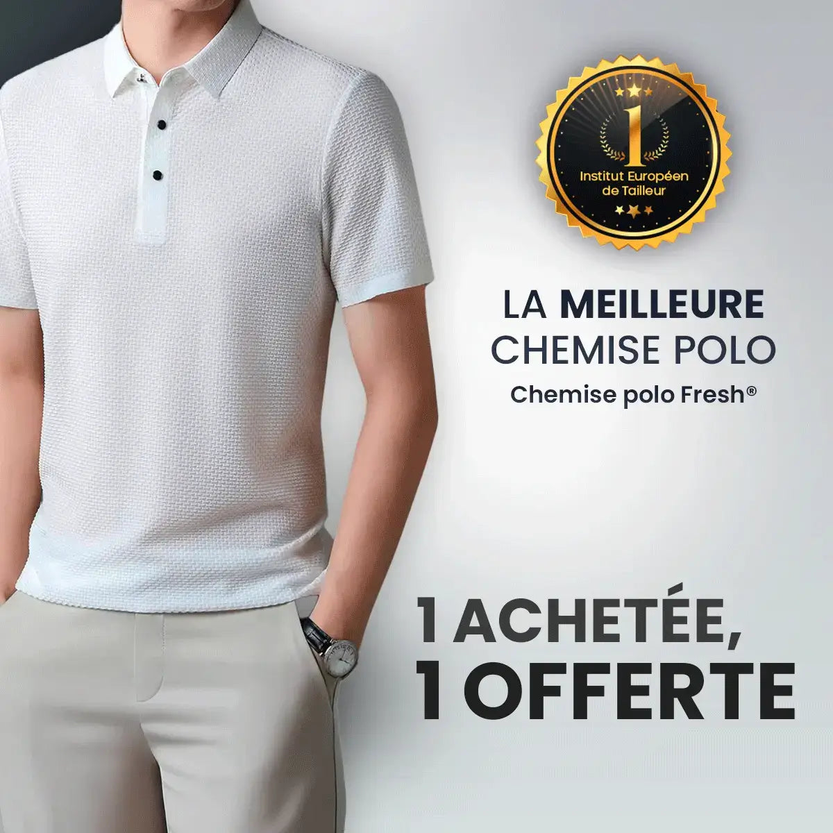 T-shirt Polo Fresh® (Achetez-en un, obtenez-en un gratuit !)
