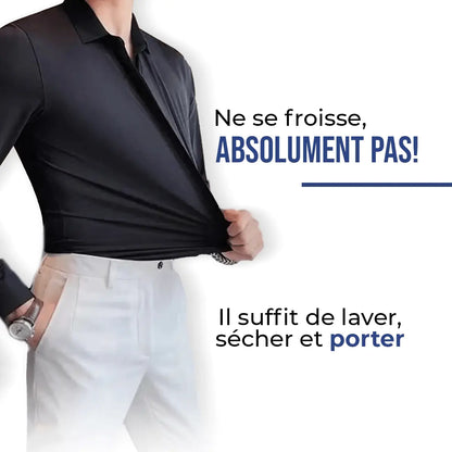 Chemise habillée ultra ajustée pour homme UltraTech™ (Achetez-en une, obtenez-en une gratuite !)
