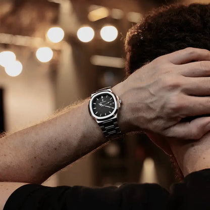 Montre Nautilus™ Luxe pour Hommes avec un Kit de Bracelet Gratuit – Une Affaire Impeccable !