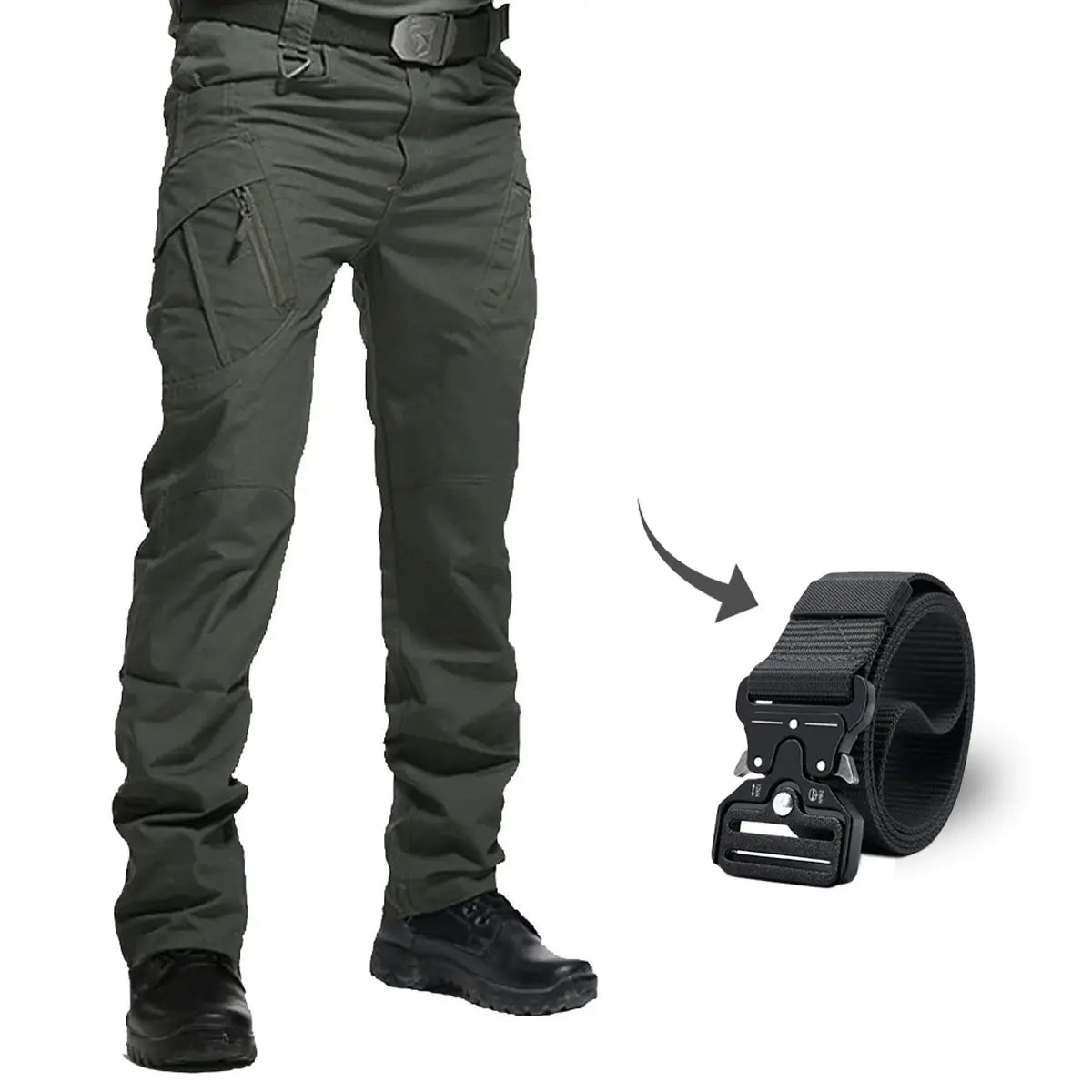 Pantalons Tactiques Prêts au Combat de WarriorWear® (+ Ceinture Tactique Gratuite)