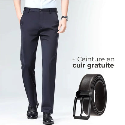 Luffy® Pantalon Social Élastique (+ Ceinture en Cuir Gratuite)