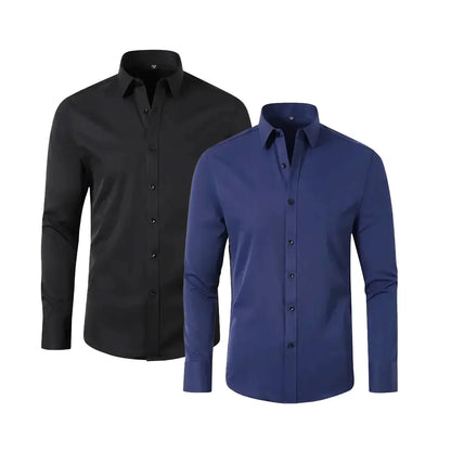 Chemise habillée ultra ajustée pour homme UltraTech™ (Achetez-en une, obtenez-en une gratuite !)