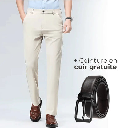 Luffy® Pantalon Social Élastique (+ Ceinture en Cuir Gratuite)