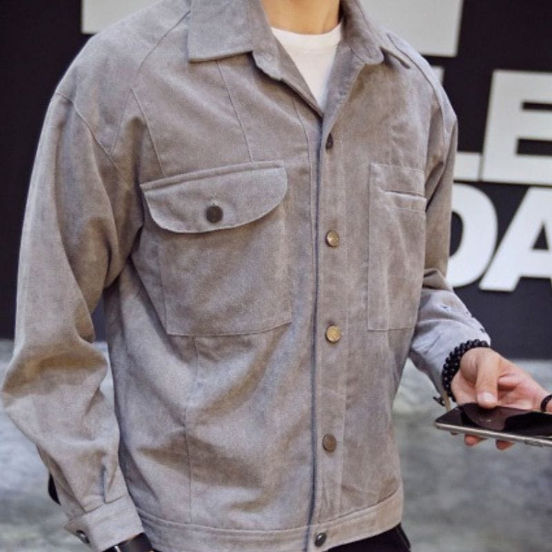 Veste Chemise en Corde pour Hommes – Parfaite pour un Look Britannique Élégant !