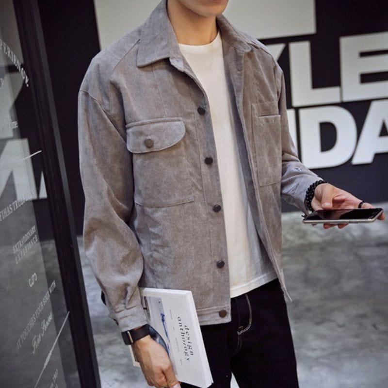 Veste Chemise en Corde pour Hommes – Parfaite pour un Look Britannique Élégant !